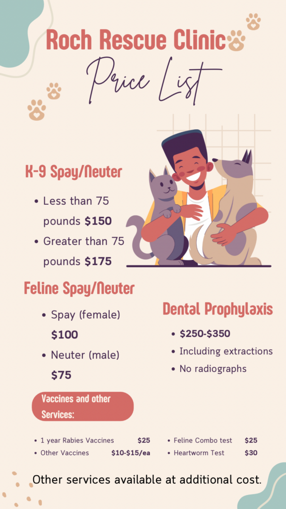 Cream Illustrative Pet Grooming Price List (1)